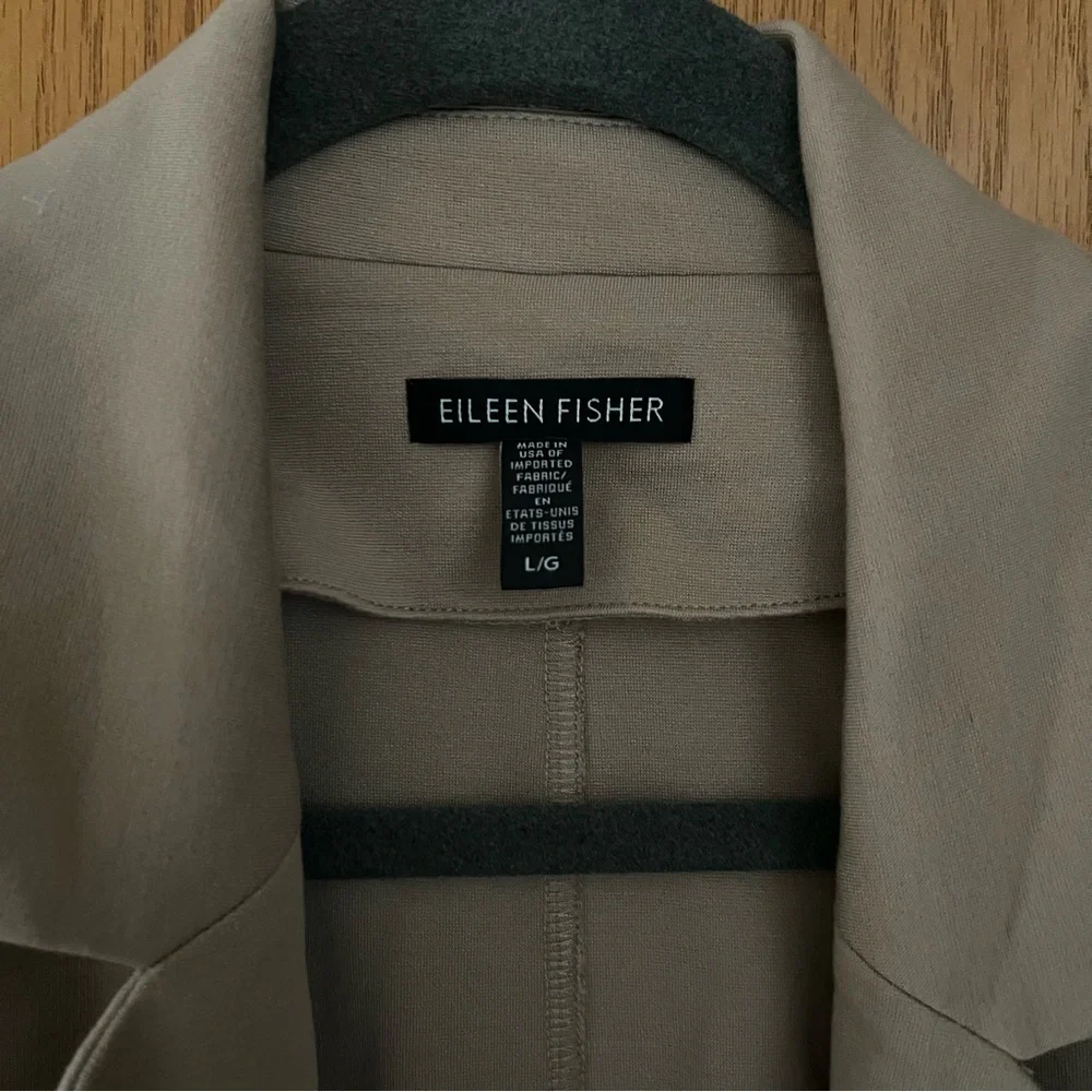 Eileen Fisher Tan Blazer - Picture 6 of 12